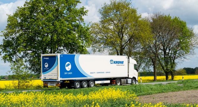 Krone renova gama de semirreboques Dry Liner