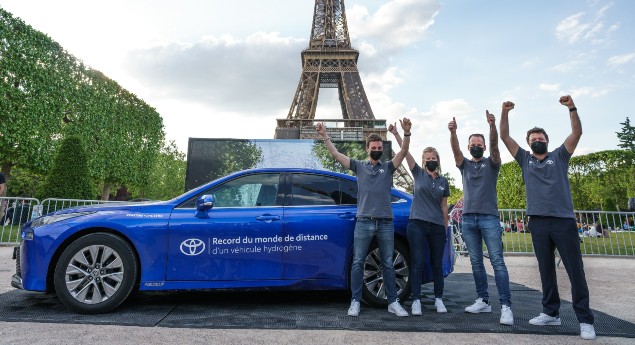 Mais de 1000 km. Toyota Mirai bate recorde de distância para veículos a hidrogénio