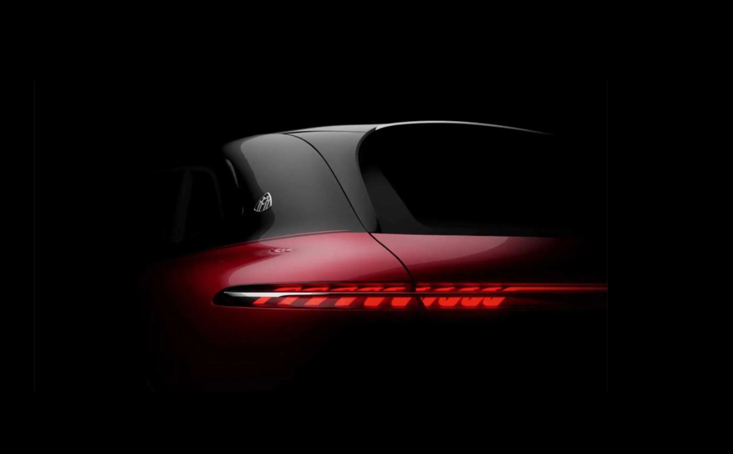 O teaser do Maybach EQS SUV