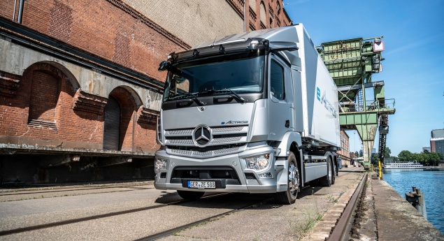 Mercedes-Benz eActros. Camião elétrico começa a ser produzido no outono