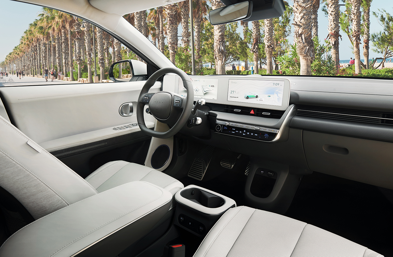 Interior do Hyundai Ioniq 5