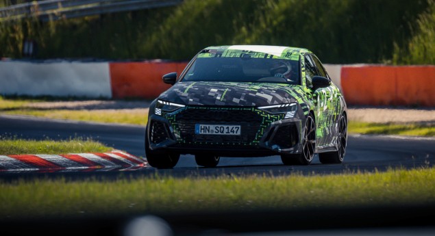 Acabado de chegar. Novo Audi RS3 já é o mais rápido em Nürburgring