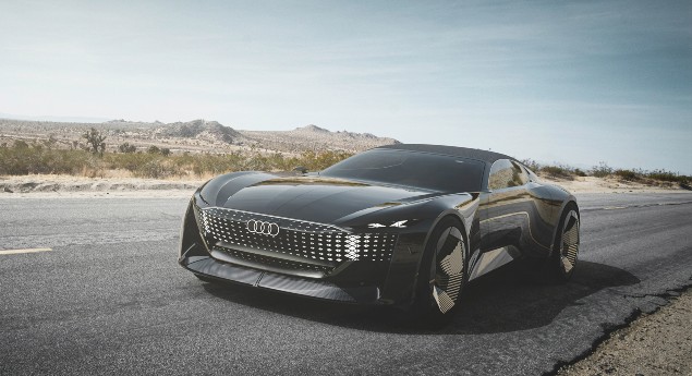 Com plataforma expansível. Audi mostra o camaleão Skysphere Concept