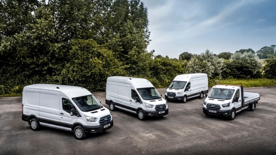 Ford E-Transit. Começam os testes em frotistas europeus