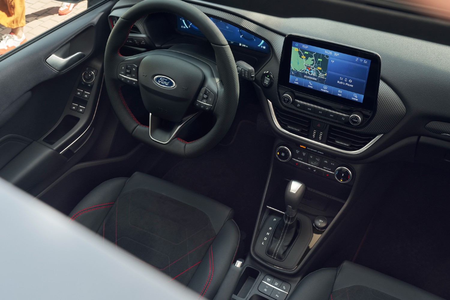 O interior do novo Ford Fiesta ST-Line