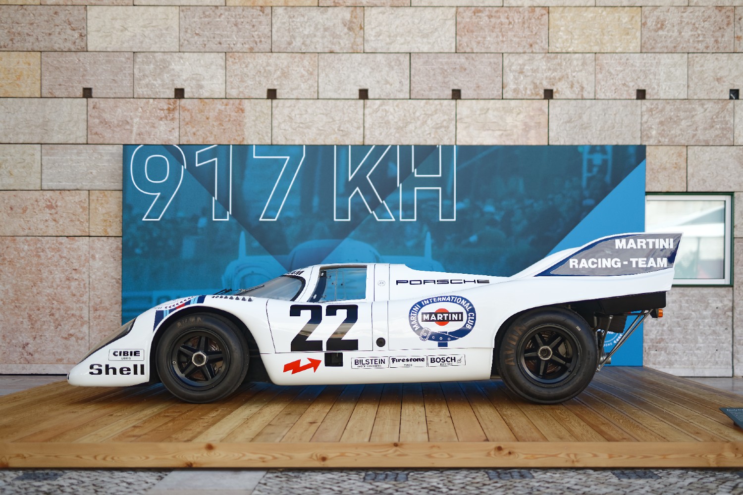 O Porsche 917 KH que venceu as 24 Horas de Le Mans em 1970 e 1971