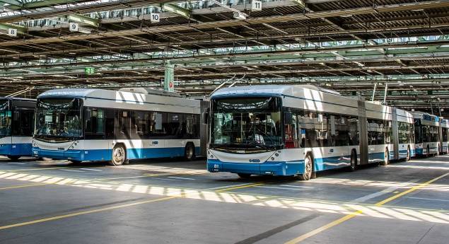 Carregadores para autocarros elétricos de Zurique produzidos em Portugal