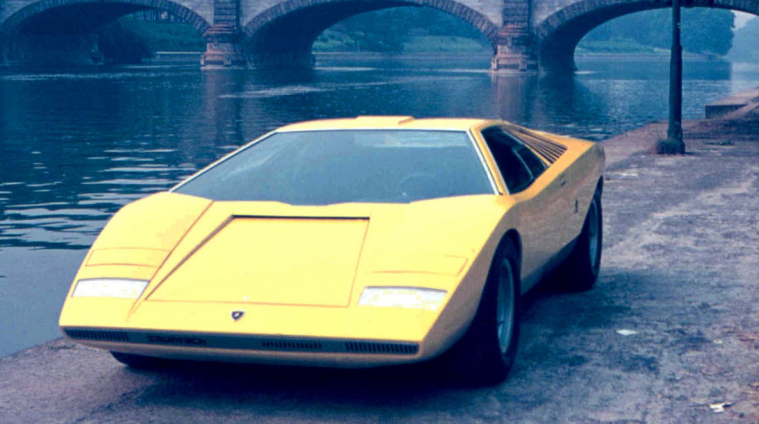 O Lamborghini Countach LP500 de 1971