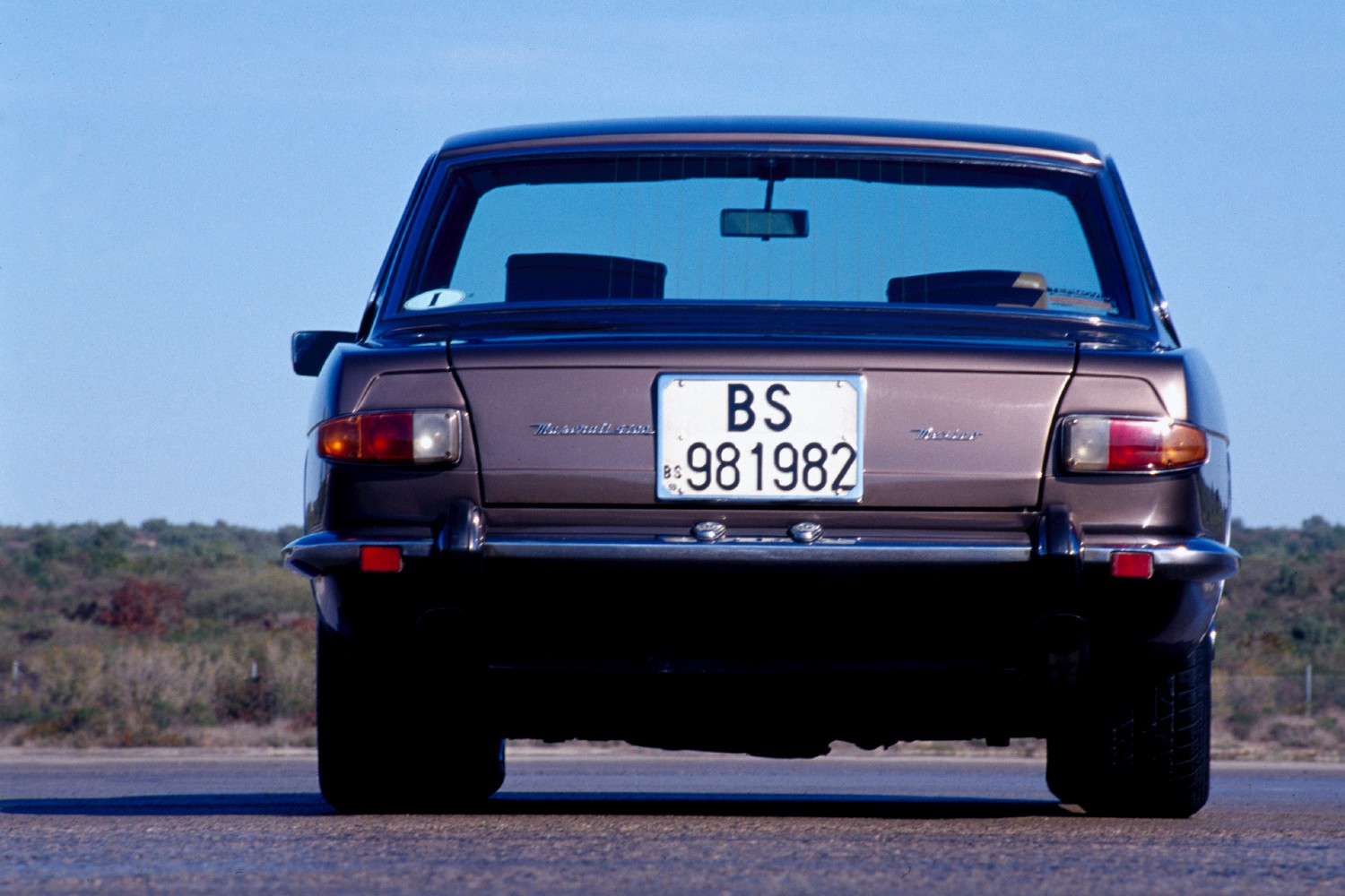 O Maserati Mexico apresentado no Mondial de l'Automobile de 1966