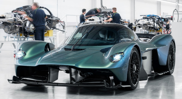 Cinco anos após o concept. Aston Martin apresenta o Valkyrie n.º 1