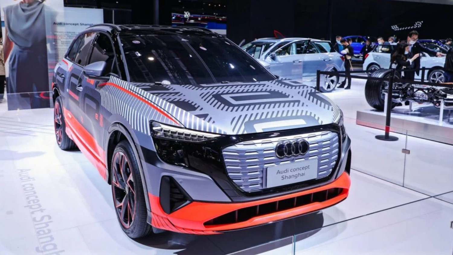 O Audi Concept Shanghai está na origem do novo Q5 e-tron