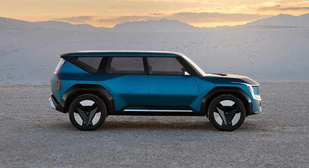 SUV topo de gama elétrico. Kia EV9 de produção já tem data de chegada à Europa