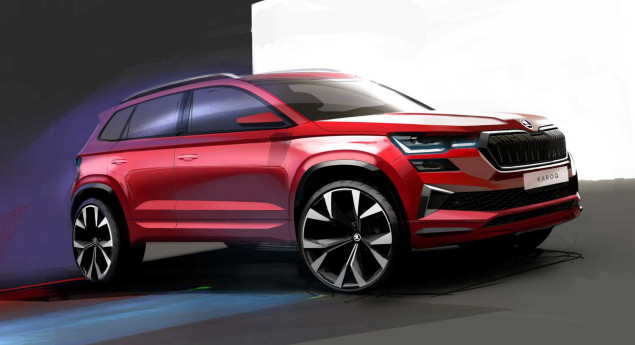 Agendado para 30 novembro. Skoda mostra novas imagens do futuro Karoq