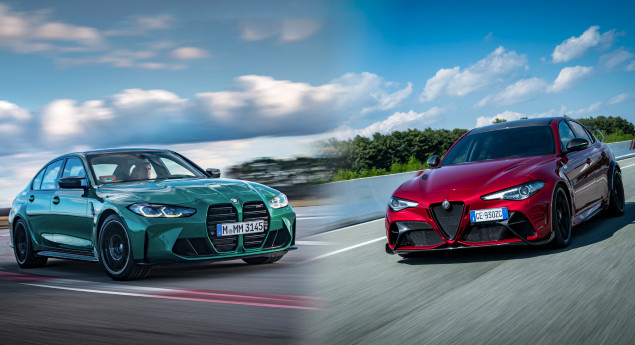 Qual vencerá? BMW M3 e Alfa Romeo Giulia GTAm medem forças em pista