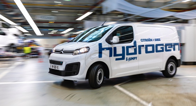 Primeiro Citroën ë-Jumpy Hydrogen entregue ao Grupo Suez