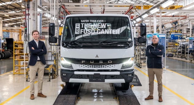 Fuso Canter. Fábrica do Tramagal iniciou produção da nova geração