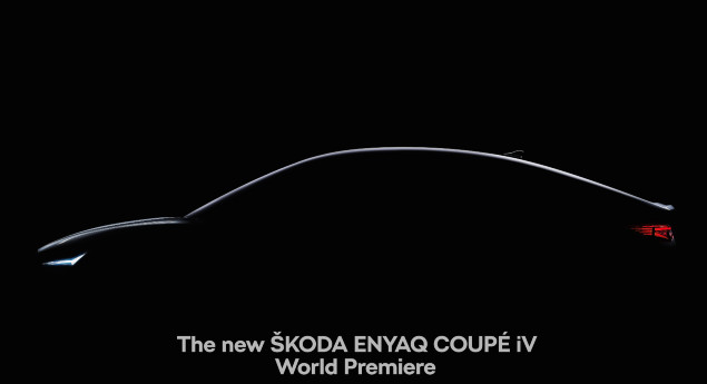 Crossover coupé elétrico. Skoda Enyaq Coupé iV já tem data de apresentação