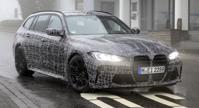 Chega este ano. BMW dá as boas vindas a 2022 com a futura M3 Touring