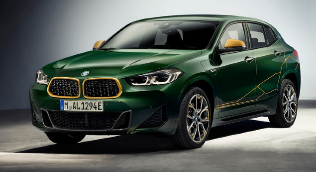 Já para março de 2022. BMW apresenta o dourado X2 Edition GoldPlay