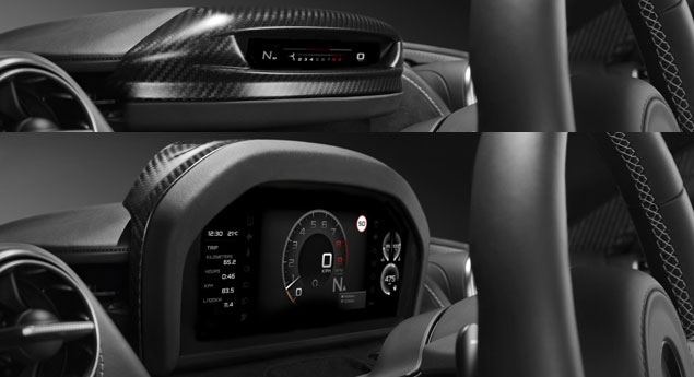 Painel de instrumentos do McLaren 720S será espetacular