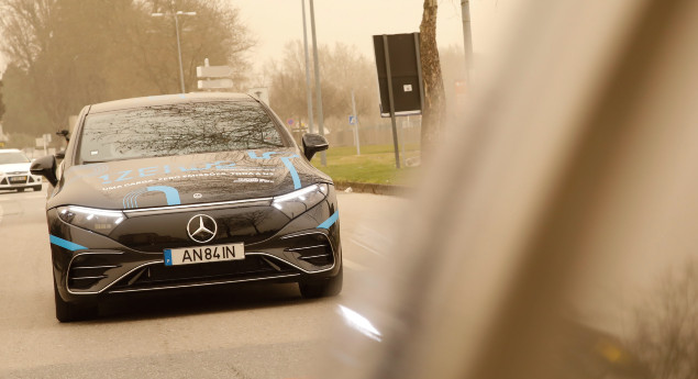 Missão cumprida! Mercedes-Benz EQS percorreu a N2 com uma só carga