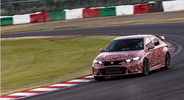 Novo Honda Civic Type R bate recorde da volta mais rápida em Suzuka