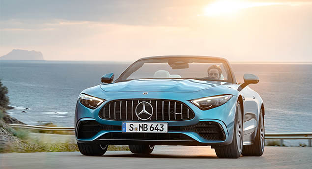 Mercedes-AMG SL43 recebe motor de quatro cilindros com turbo elétrico