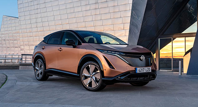 Nissan Ariya. Conhecida gama de lançamento e preços em Portugal