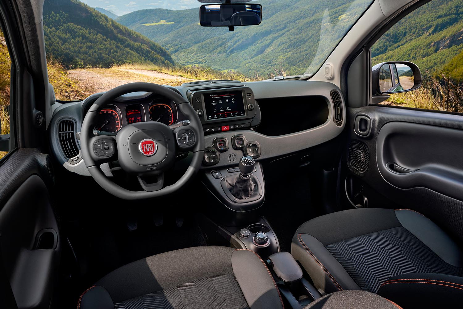 Fiat Panda Garmin - interior