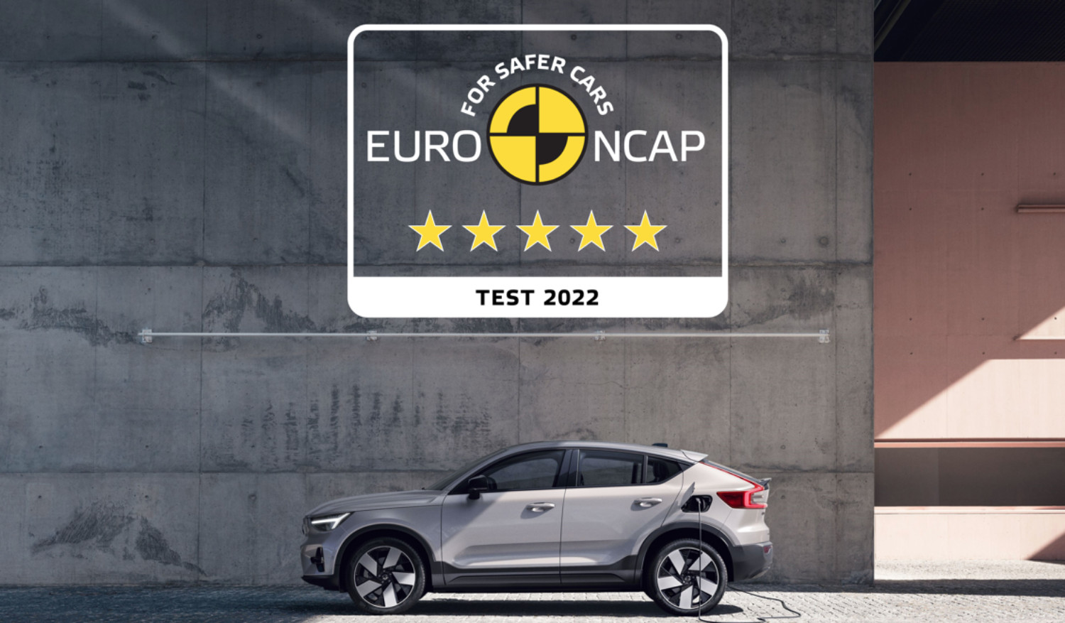 O Volvo C40 Recharge e as cinco estrelas Euro NCAP 