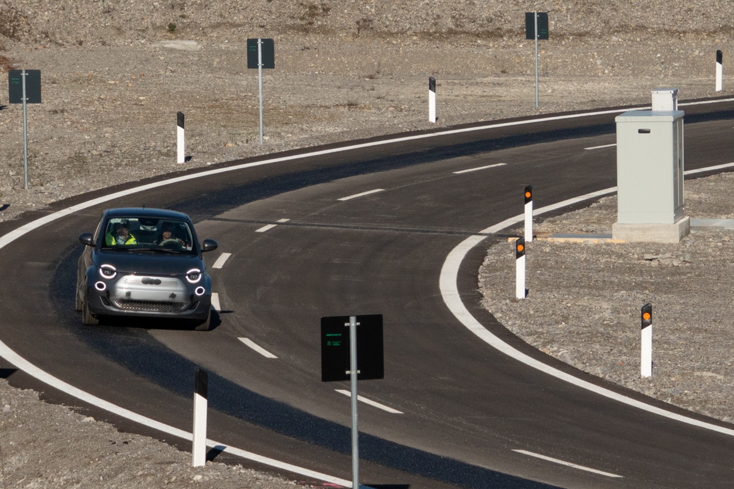 O Fiat 500e foi um dos modelos utilizados nos testes dos últimos meses