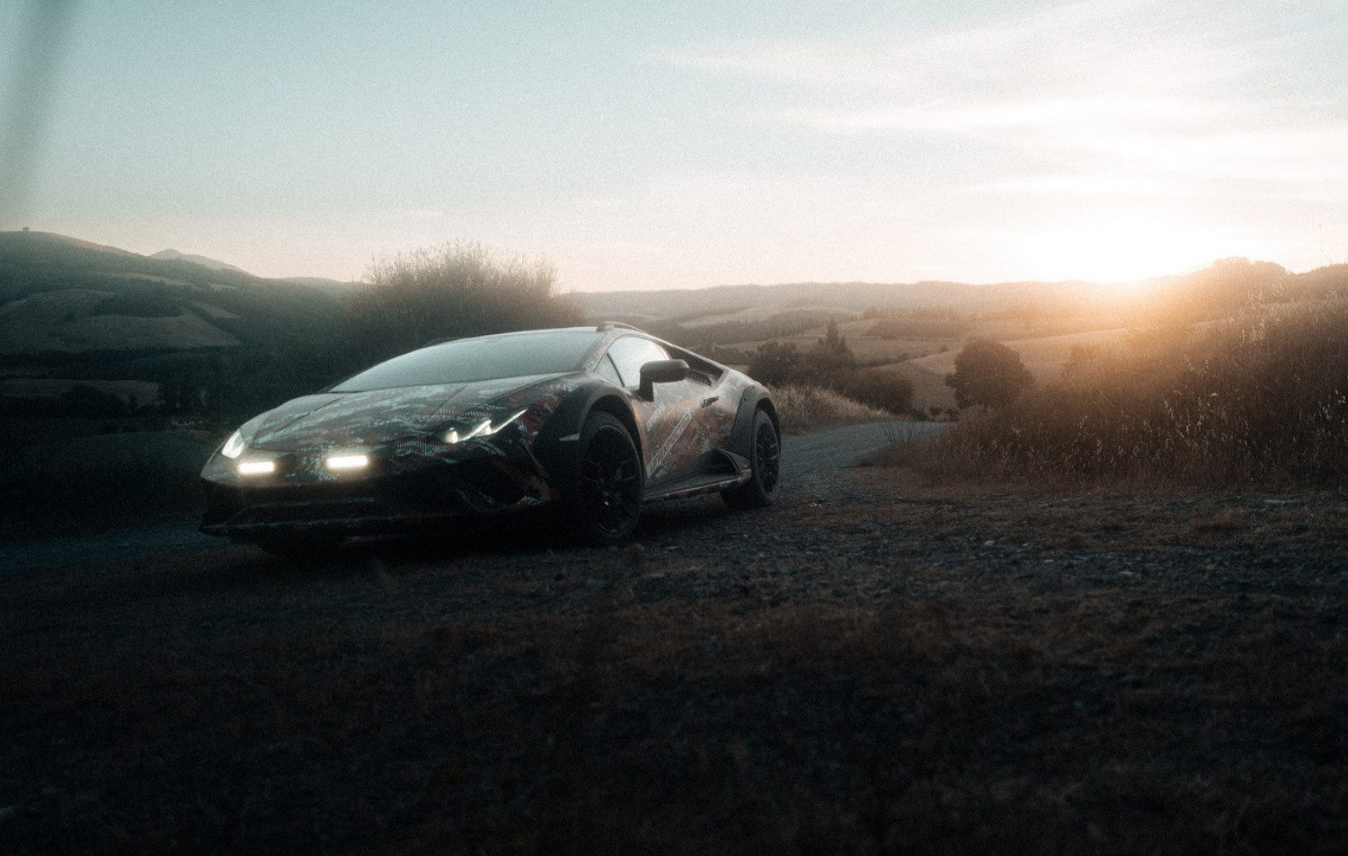 O Sterrato deverá ser uma das últimas variantes do Lamborghini Huracán 