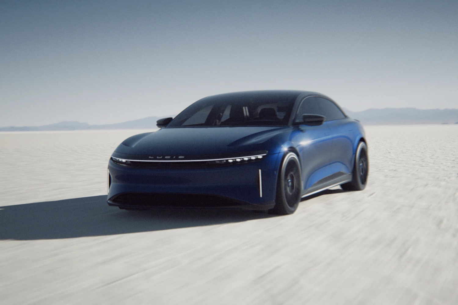 O Lucid Air Sapphire naquela que será a sua versão final de cliente