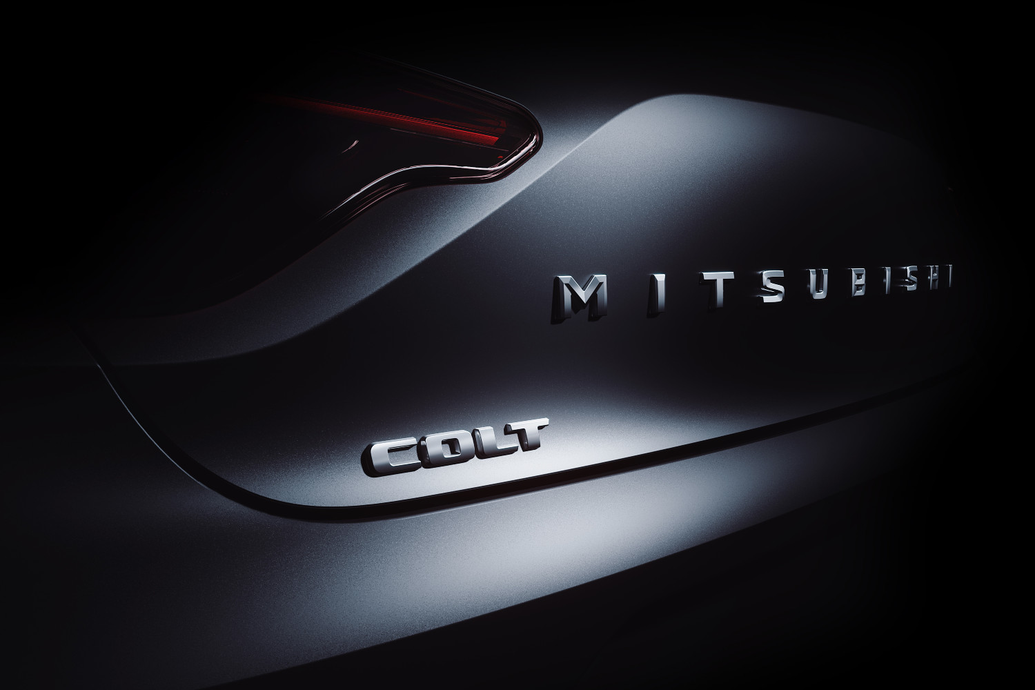 O mais recente teaser do futuro Mitsubishi Colt, cujo desvendar fica, a partir daqui, agendado para 8 de junho