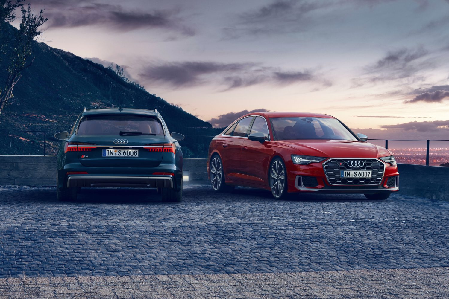 O renovado Audi S6, nas duas carroçarias disponíveis - Avant e Limousine