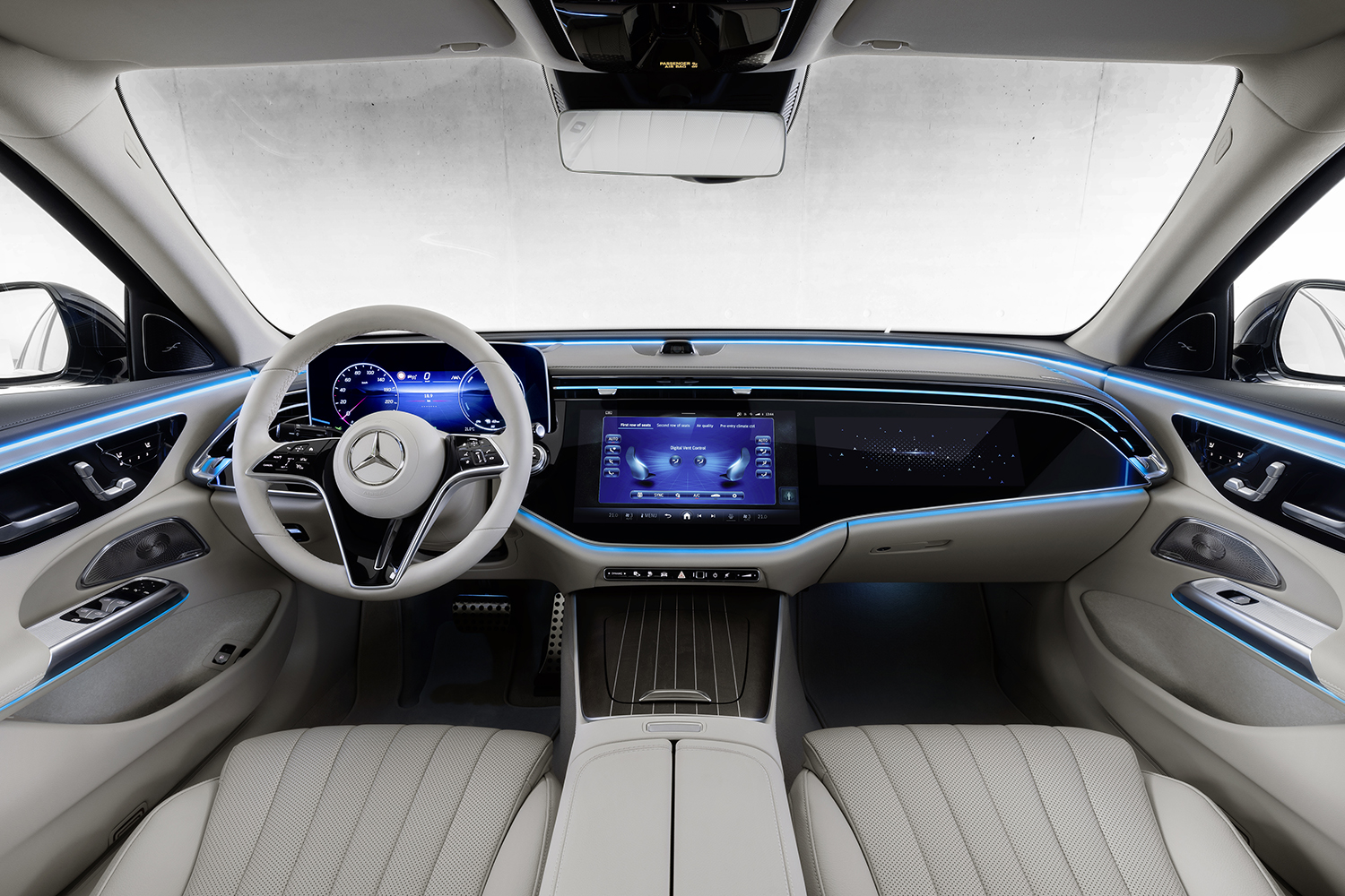 Interior do Mercedes Classe E